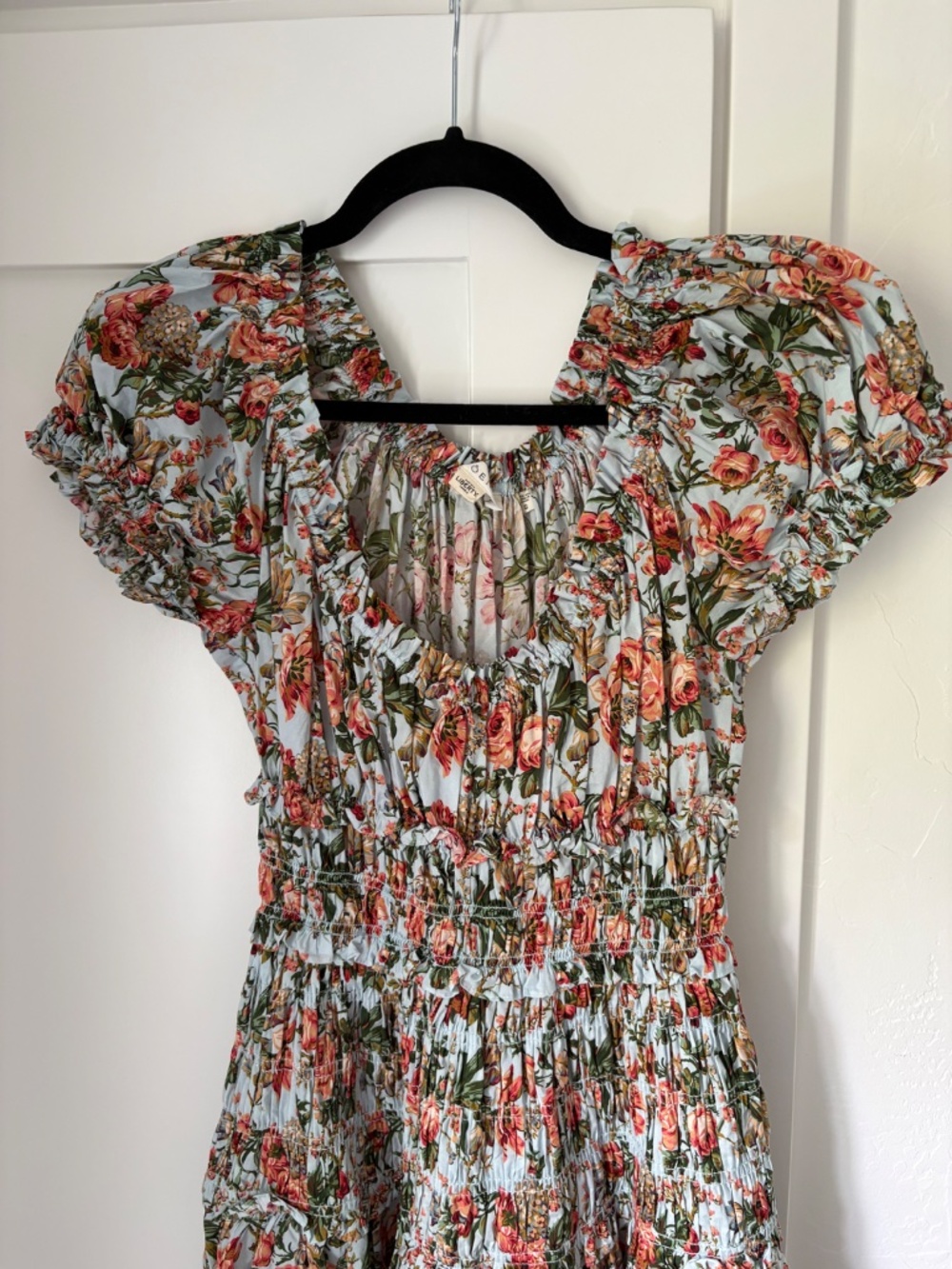 Doen Leanne Dress in Calico Garden - Picture 3 of 4